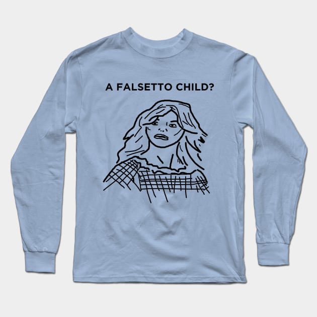 A Falsetto Child Long Sleeve T-Shirt by Hoagiemouth